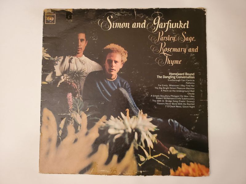 Simon and Garfunkel Parsley, Sage, Rosemary and Thyme vinyl record